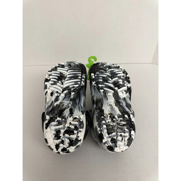 -1257 Classic Clog Black/White Sandals-US 11 Kids - Picture 4 of 5